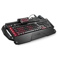 DELUX多彩T21变形至尊 专业游戏键盘 游戏机械手感键盘  包邮