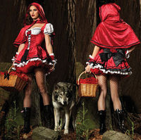 圣诞节服装小红帽cosplay服 邪恶皇后装扮服 Halloween女王女巫服