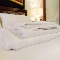 加厚型-五星级香格里拉酒店床上用品/纯棉大床单220TC纯棉