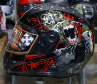 美国SparX头盔 全盔 品牌头盔 跑盔 摩托车安全帽 S-07 黑惊魂