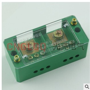 光亮FJ6/JHD-1/B单相二进六出接线盒 电表箱接线端 配电箱分线盒