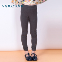 curlysue韩国可爱秀童装专柜正品秋季女童舒适休闲长裤打底裤