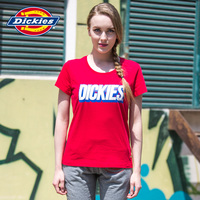 Dickies2015印花短袖T恤女 新款纯棉夏装 简约时尚TEE 152W30EC01