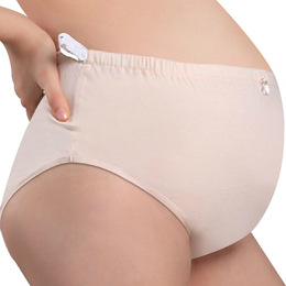 孕妇可调内裤 孕妇装 产妇裤子全棉 孕妇用品 纯棉孕妇内裤 纯棉