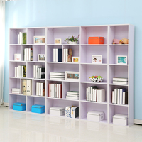 书柜书架置物架柜子书柜自由组合书橱收纳柜阅览室书柜可带门包邮