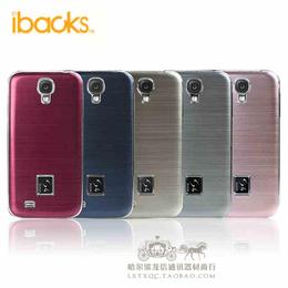 Ibacks 三星 Galaxy S4 手机壳 i9500 i9508航空铝金属电池盖外壳