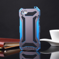 高达iPhone6三防手机壳 6plus变形金刚 5/5s金属外壳硅胶保护套