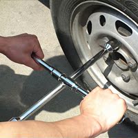 汽车轮胎拆卸工具 修车十字扳手 多功能套筒扳手车胎应急维修工具