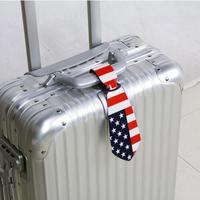 正品韩国进口Lucalab超赞创意可爱领带个性行李挂牌 旅行箱托运牌