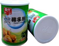包邮 海南特产春光纯椰子粉400克X2罐[800克]无糖无添加 营养丰富