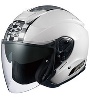 日本进口OGK头盔双镜片半盔摩托车头盔半盔四季男女防寒防紫外线