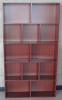 书柜环保生态板材实木书柜马六甲书柜现代简约书柜可带门厂家直销