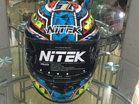美国NITEK P1 碳纤维摩托车头盔 MOTOGP赛事碳纤维无敌鸭限量版
