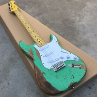 Fender TL复刻经典 纯手工 ST款电吉他 复古做旧 ASH琴体可定制