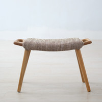 沙发脚踏北欧简约现代创意设计师布艺休闲搁脚凳客厅沙发搭配凳子